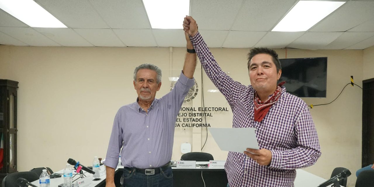 Armando Samaniego recibe la constancia de mayoría y se convierte en diputado federal electo por Baja California para la próxima Legislatura