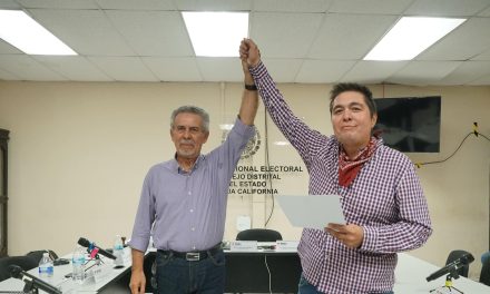 Armando Samaniego recibe la constancia de mayoría y se convierte en diputado federal electo por Baja California para la próxima Legislatura