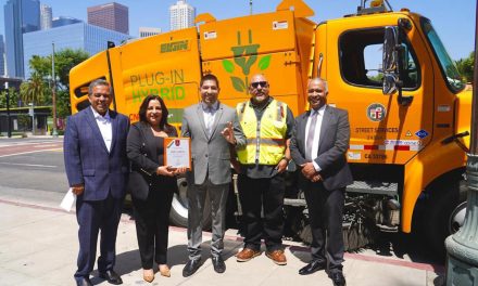 Recibe alcalde Armando Ayala Robles intención de donativo de maquinaria pesada por parte de la ciudad de Los Ángeles, California