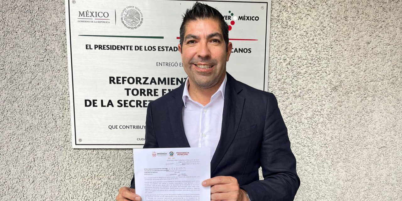 Gestiona alcalde Armando Ayala Robles peticiones del Sindicato de Trabajadores Salineros de Isla de Cedros ante la SE