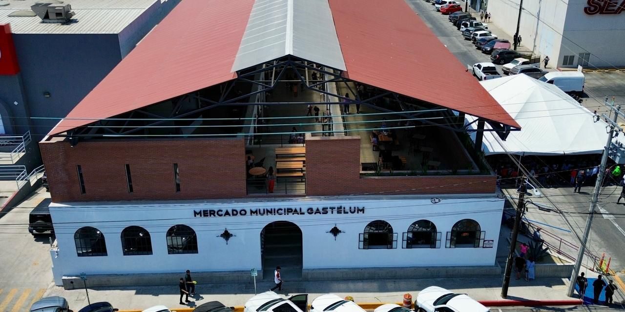 Inauguran Mercado Municipal Gastelum