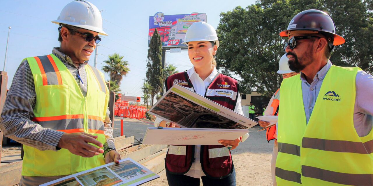 Supervisa la Gobernadora Marina del Pilar obras en BC
