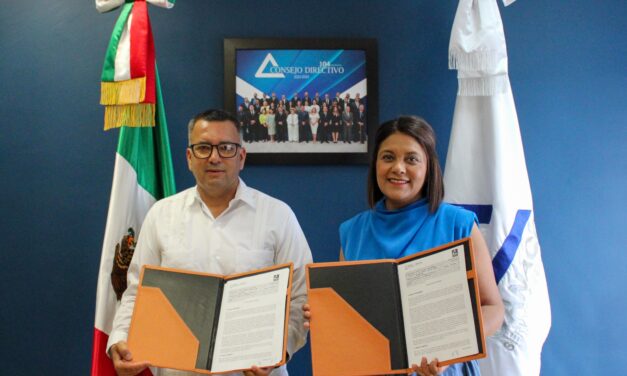 Firman INMUJER BC y CANACO convenio de colaboración para mujeres emprendedoras en Mexicali