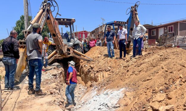 Hace obras CESPE en San Quintín para llevar más agua
