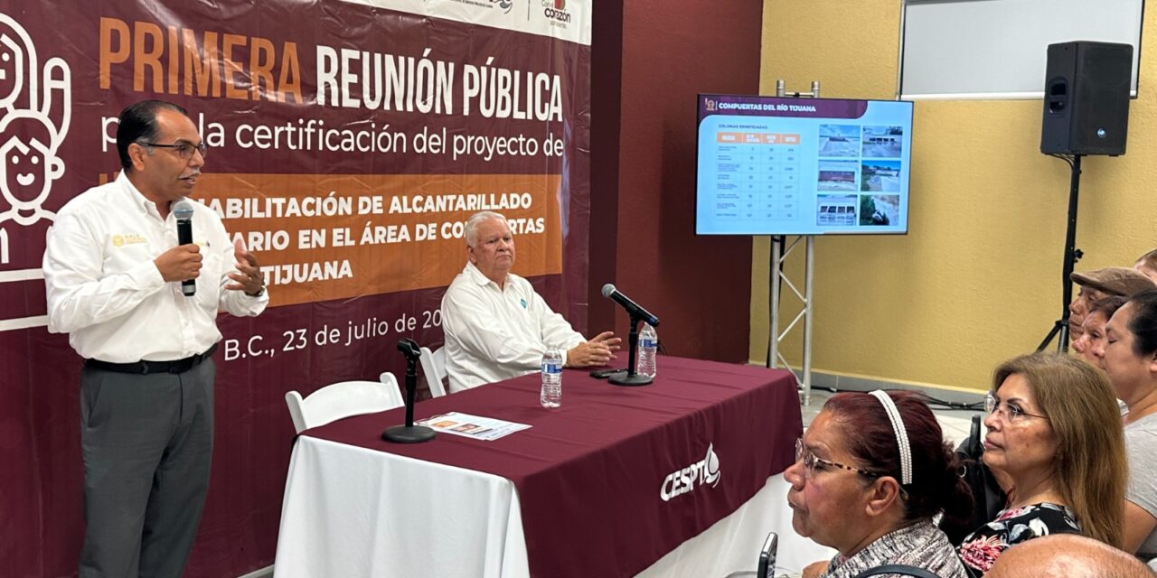 Presenta CESPT propuesta de Proyecto Compuertas del Río Tijuana