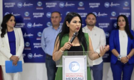 Será la diputada Alejandrina Corral, Coordinadora del Grupo Parlamentario del PAN en el nuevo Congreso del Estado