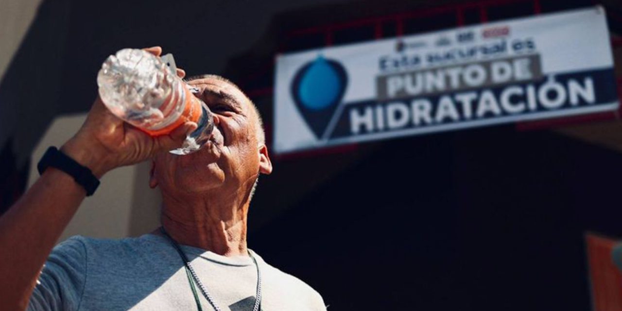 Calor! ya nos volviste a dar