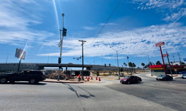 CONTINÚA SIDURT CON CONSTRUCCIÓN DE NUEVAS GAZAS EN NODO VIAL EL GALLO EN ENSENADA