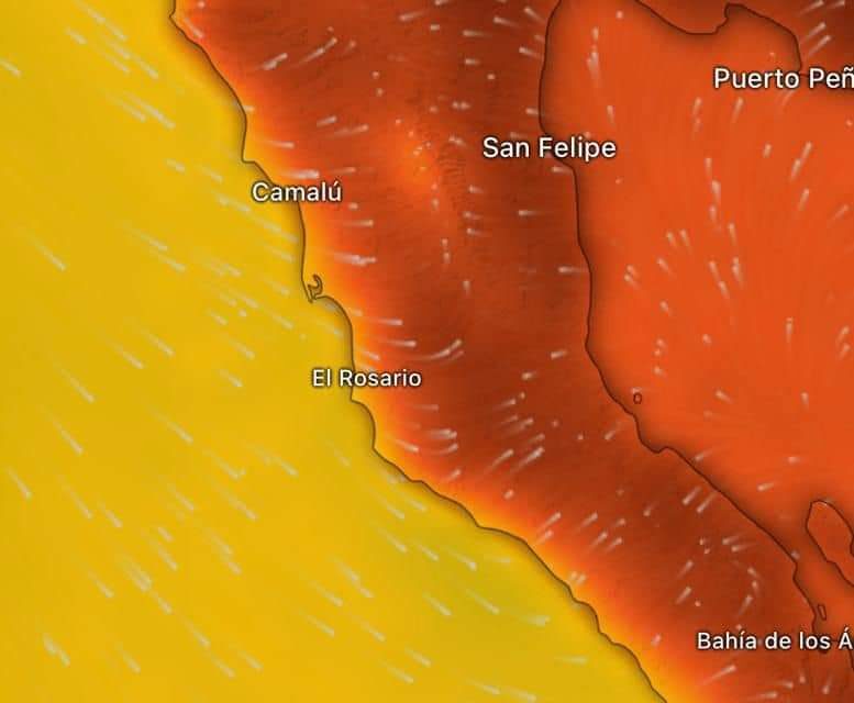 Subirán las temperaturas en BC