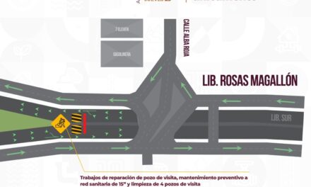 REALIZARÁ CESPT MANTENIMIENTO PREVENTIVO A RED DE ALCANTARILLADO SANITARIO EN BLVD ROSAS MAGALLÓN