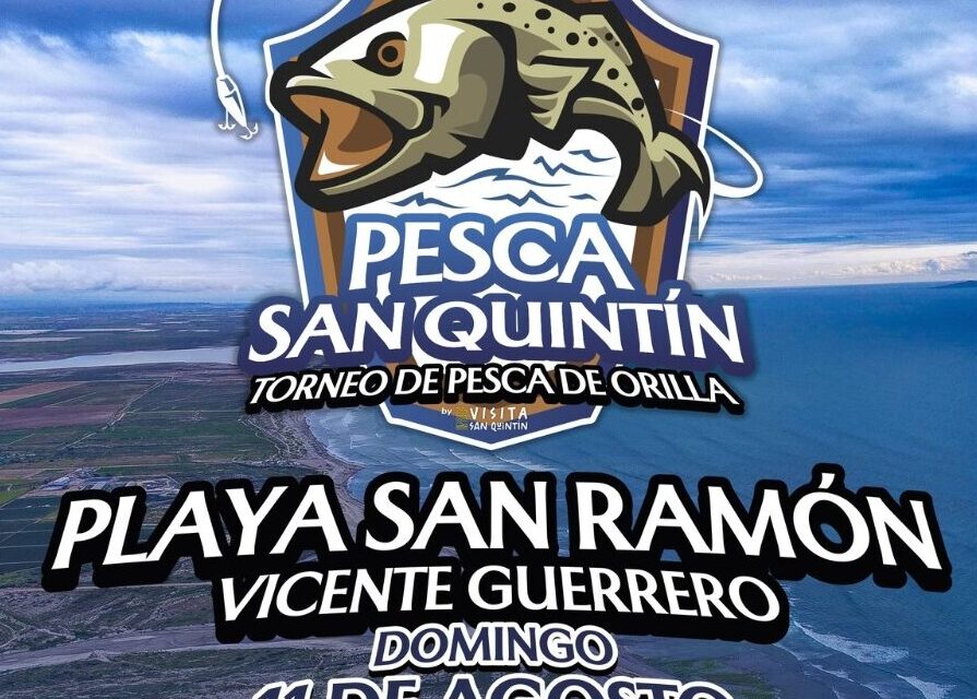 Tendrá San Quintín torneo de Pesca