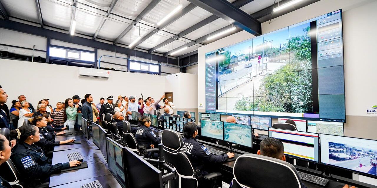 Inauguran alcalde Armando Ayala y Energía Costa Azul el Centro Municipal de Control y Monitoreo; Vigilarán la ciudad con 900 cámaras