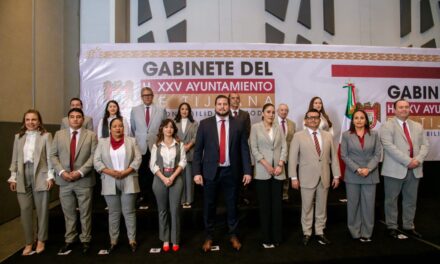 Presenta Ismael Burgueño Ruiz al Gabinete del XXV Ayuntamiento de Tijuana