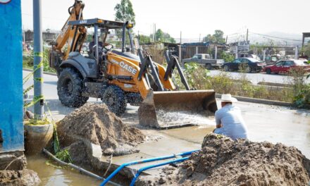 TRABAJA CESPE EN REPOSICIÓN DE TUBERÍA OBSTACULIZADA POR UNA CONSTRUCCIÓN