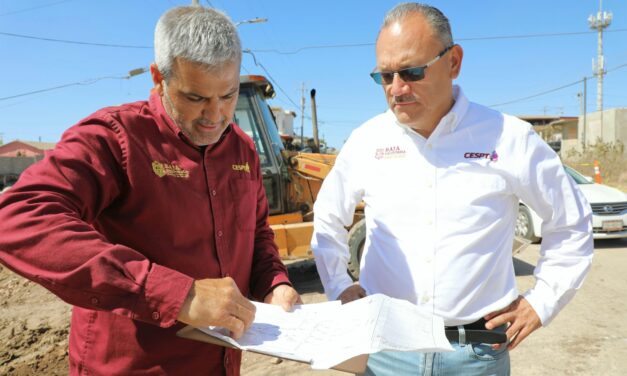 AVANZA CESPT CON LA INTRODUCCIÓN DEL ALCANTARILLADO SANITARIO EN LA COLONIA CATALINA DEL MAR EN PLAYAS DE ROSARITO
