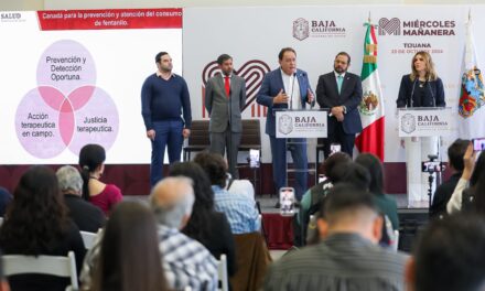 PRESENTA GOBIERNO DE MARINA DEL PILAR ESTRATEGIA TRILATERAL PARA ATENDER CONSUMO DE FENTANILO