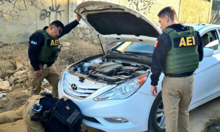 AGENCIA ESTATAL DE INVESTIGACIÓN ASEGURÓ 15 VEHÍCULOS CON REPORTE DE ROBO EN ENSENADA