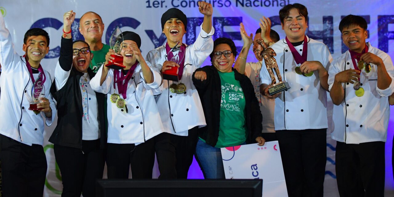 CELEBRAN CON ÉXITO EL 1ER. CONCURSO NACIONAL CECYTE CHEF