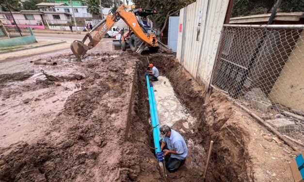 ATIENDE CESPE FUGA DE AGUA POTABLE EN LOMA LINDA
