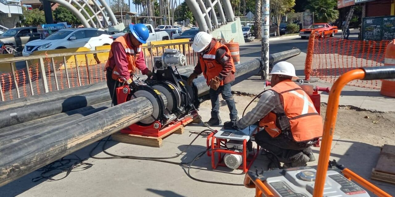 TRABAJA CESPT EN REHABILITACIÓN DE LA RED SANITARIA EN LA GARITA DE SAN YSIDRO