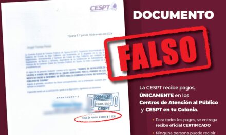 HACE LLAMADO CESPT A REGULARIZAR ADEUDOS DE AGUA A TRAVÉS DE VÍAS OFICIALES PARA PREVENIR FRAUDES