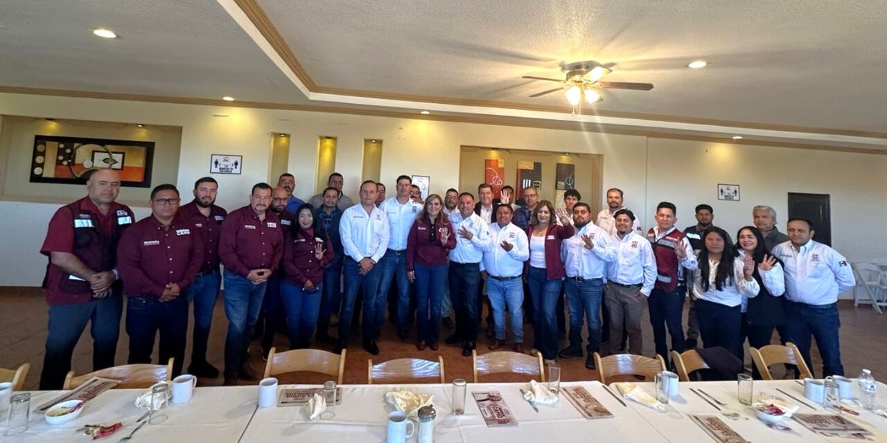Reconocen AMIC al equipo de gobierno de San Quintín