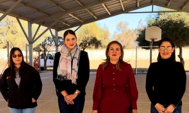 Respalda Diputada Claudia Moreno obras de infractuctura del Primer Ayuntamiento de San Quintín