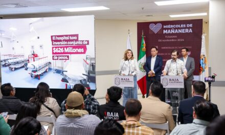 INAUGURA GOBERNADORA MARINA DEL PILAR HOSPITAL ZONA ESTE EN TIJUANA, BENEFICIANDO A MÁS DE 500 MIL HABITANTES DE BAJA CALIFORNIA