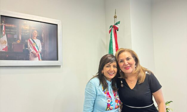 Se reúne Miriam Cano Núñez con la Subsecretaria de Transporte de la SICT, Tania Carro para impulsar la mejora de la carretera federal