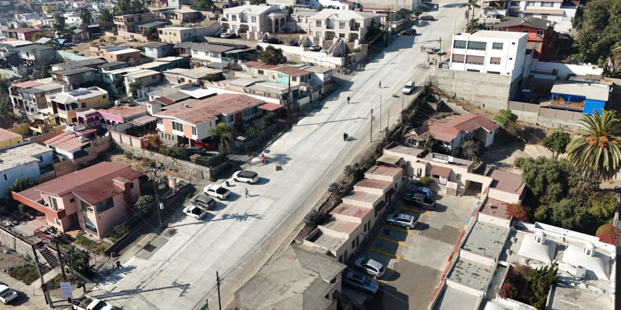 Concluye Gobierno de Ensenada rehabilitación de la Miguel Alemán