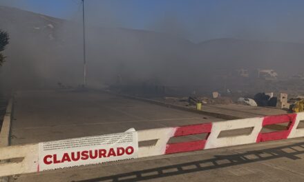 Clausura Gobierno de Ensenada centro de reciclaje en Maneadero parte alta
