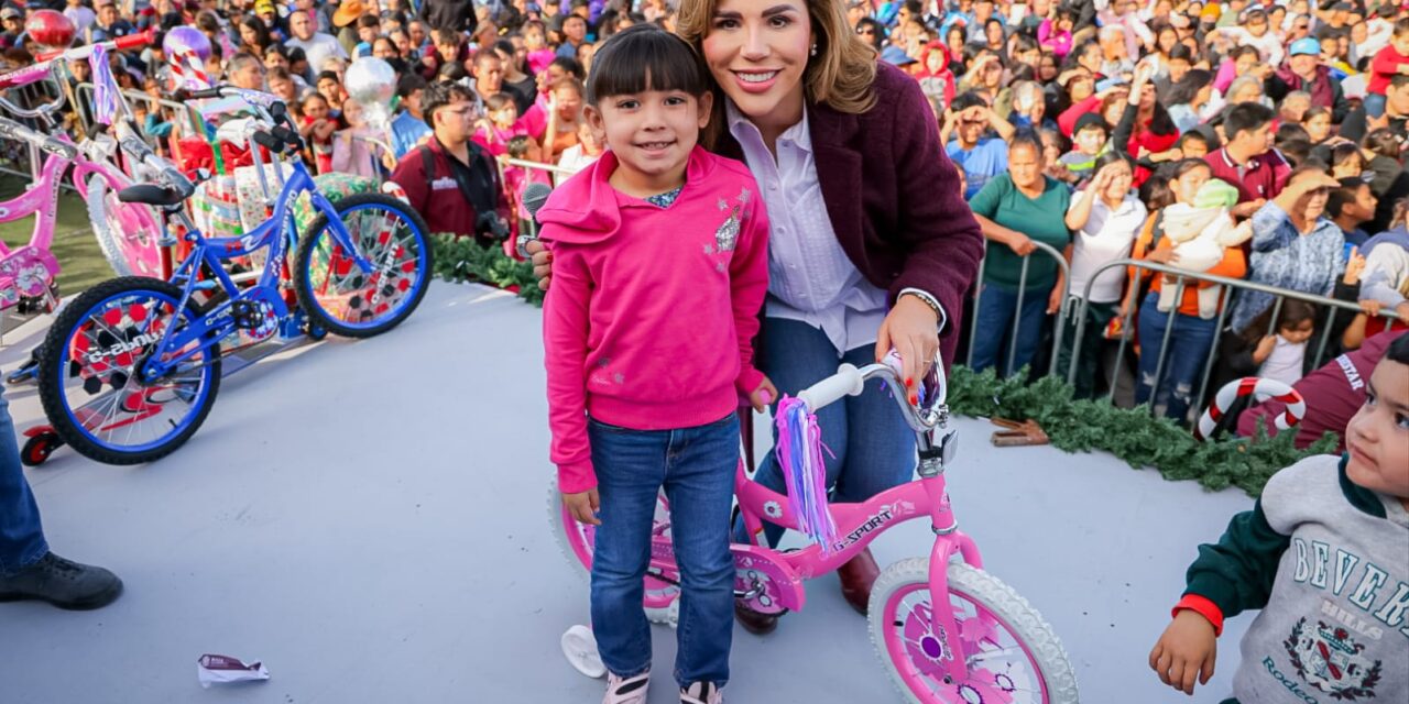 LLEVA MENSAJE DE ESPERANZA GOBERNADORA MARINA DEL PILAR DURANTE POSADA DEL BIENESTAR