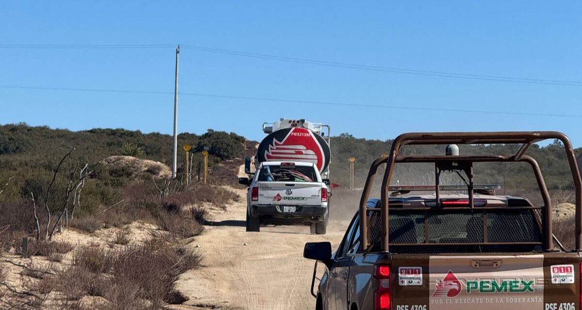SE RECUPERAN MÁS DE 100 MIL LITROS DE HIDROCARBUROS EN TOMA CLANDESTINA ASEGURADA POR AUTORIDADES EN TECATE: SSCBC