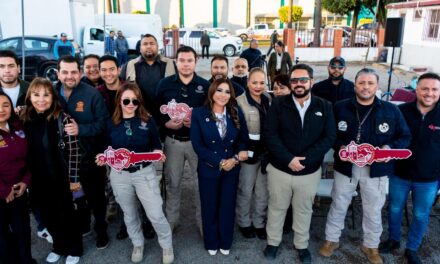 Entrega alcaldesa Claudia Agatón tres unidades de reciente modelo a la Coordinación Municipal de Protección Civil