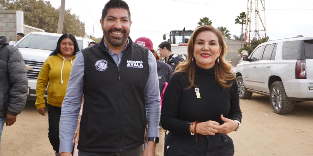Acuerdan Amando Ayala y Miriam Cano gestiones en favor de San Quintín