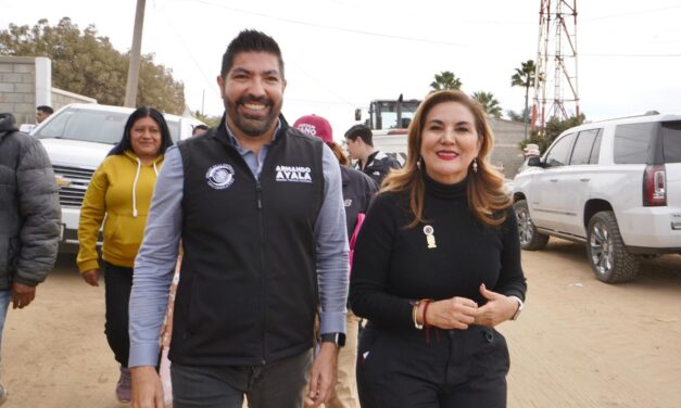 Acuerdan Amando Ayala y Miriam Cano gestiones en favor de San Quintín