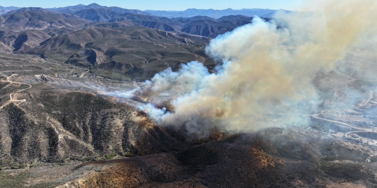 Realiza Protección Civil alertamiento preventivo ante incendio en la zona de El Tigre