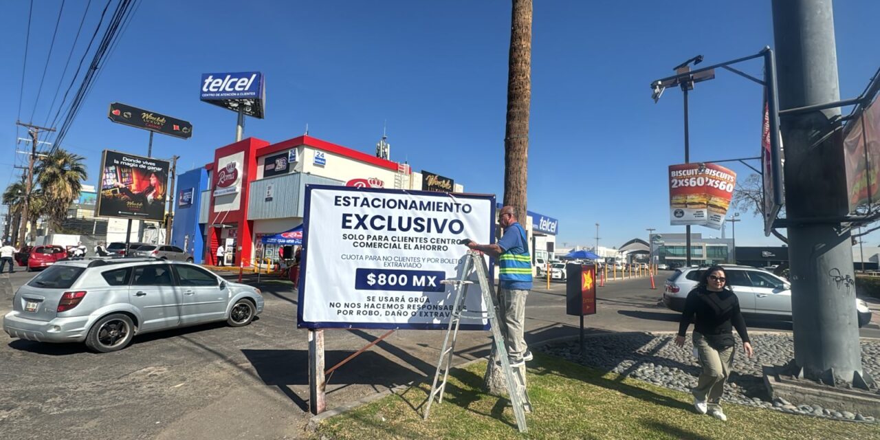 22 LUGARES EN PROCESO DE SANCIÓN POR COBROS EXCESIVOS DE ESTACIONAMIENTO