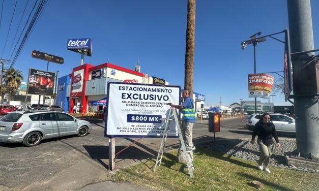 22 LUGARES EN PROCESO DE SANCIÓN POR COBROS EXCESIVOS DE ESTACIONAMIENTO