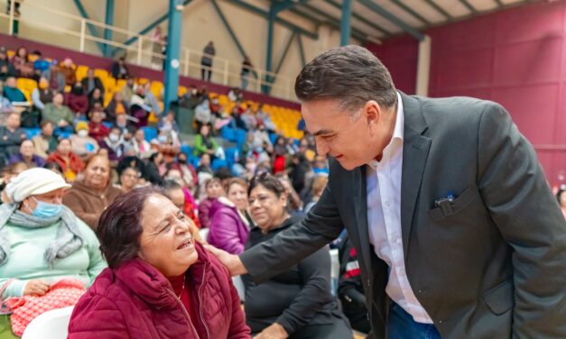 Anuncia doctor Ruiz Uribe aumento de apoyos de Pensión Adulto Mayor con liderazgo de presidenta Claudia Sheinbaum