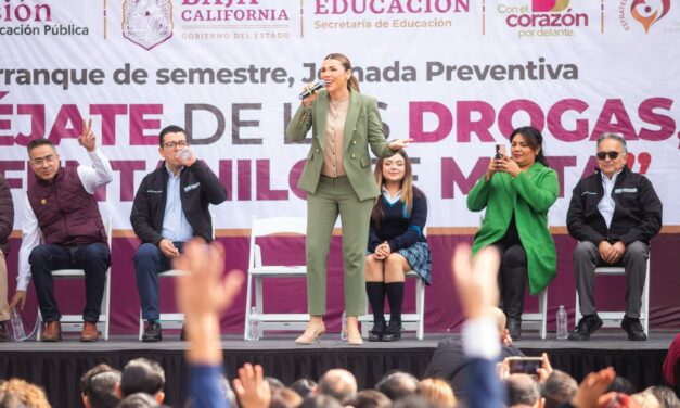 INICIA CICLO ESCOLAR 2025-1 Y ARRANCA JORNADA PREVENTIVA “ALÉJATE DE LAS DROGAS. EL FENTANILO TE MATA”