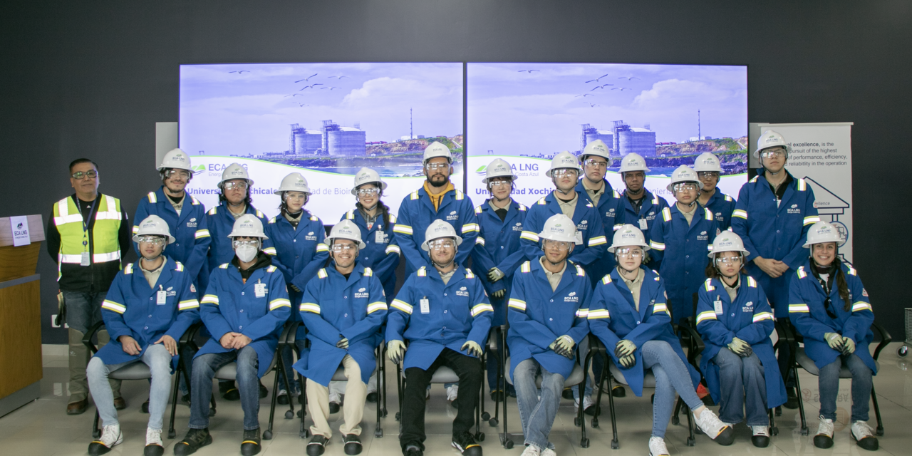 Estudiantes de Bioingeniería visitan ECA LNG