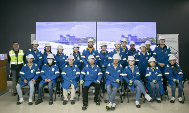 Estudiantes de Bioingeniería visitan ECA LNG