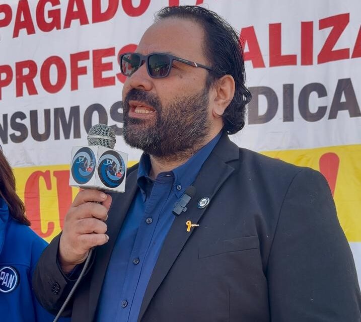 DENUNCIA REGIDOR ADRIÁN GARCÍA SIMULACIÓN GUBERNAMENTAL EN MATERIA DE SALUD