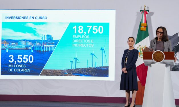 Sempra Infraestructura informa sobre inversiones en Baja California en la matutina de la presidenta Claudia Sheinbaum