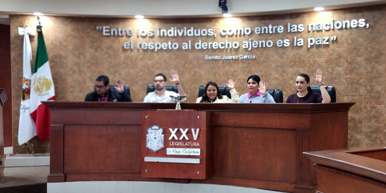 CONGRESO DE BC AVALA REFORMA PARA DIGITALIZAR TRÁMITES Y REDUCIR BUROCRACIA