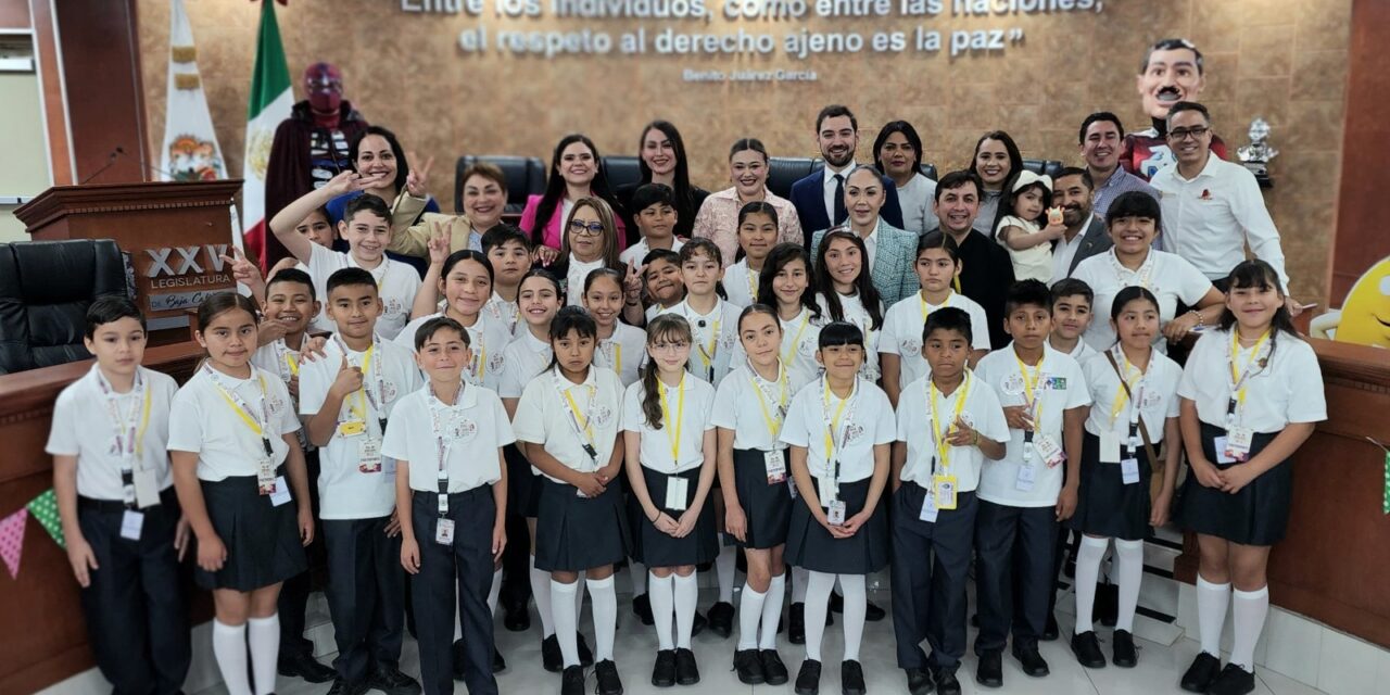 LAS VOCES DE LA NIÑEZ LLEGAN AL CONGRESO DE BAJA CALIFORNIA