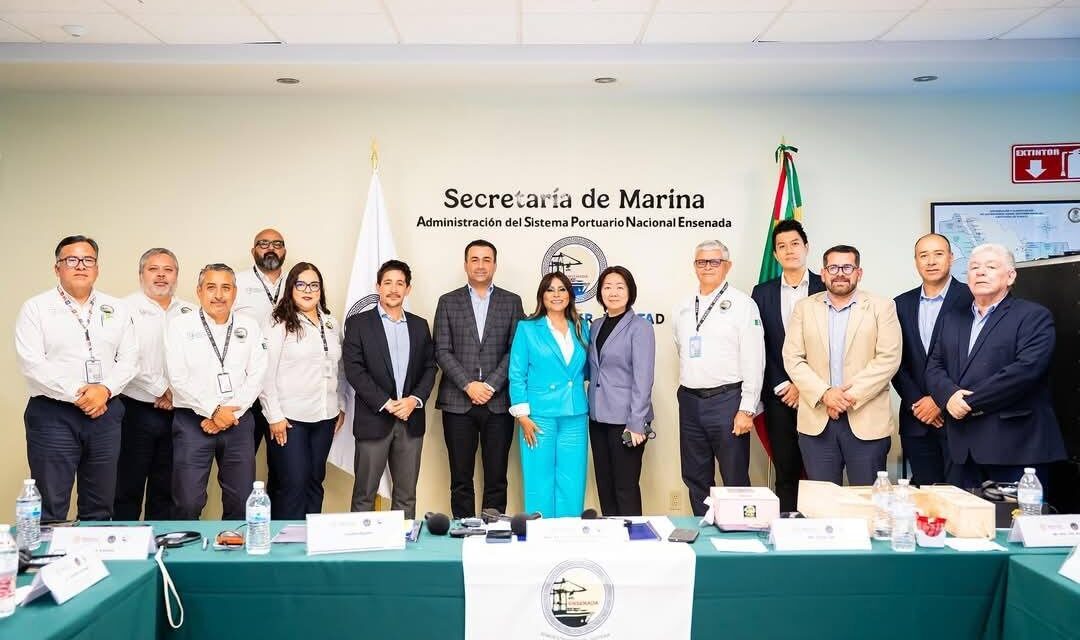 Sostiene alcaldesa Claudia Agatón reunión con representantes de PSA de Singapur