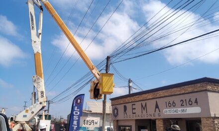 PARTICIPA GOBIERNO DE SAN QUINTÍN EN OPERATIVO DE RETIRO DE CÁMARAS DE LA VÍA PÚBLICA
