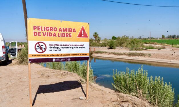 REALIZAN OPERATIVO PARA PREVENIR DAÑOS POR AMIBA LIBRE Y RECOMIENDAN NO NADAR EN CANALES, POZOS O DRENES
